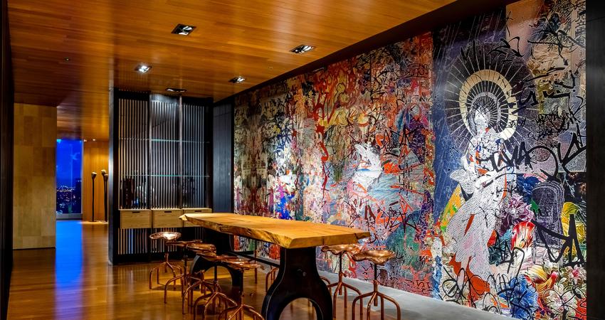 El restaurante Ushin en el Hotel Grand Hyatt