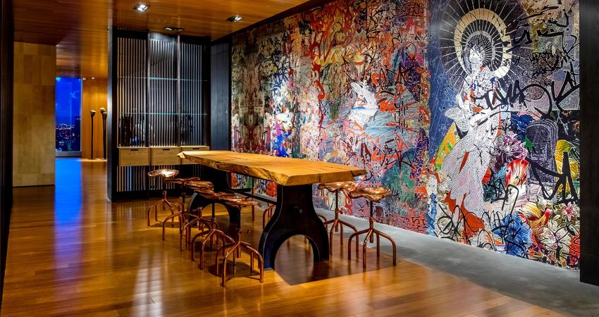 Ushin restaurant in the Grand Hyatt Hotel