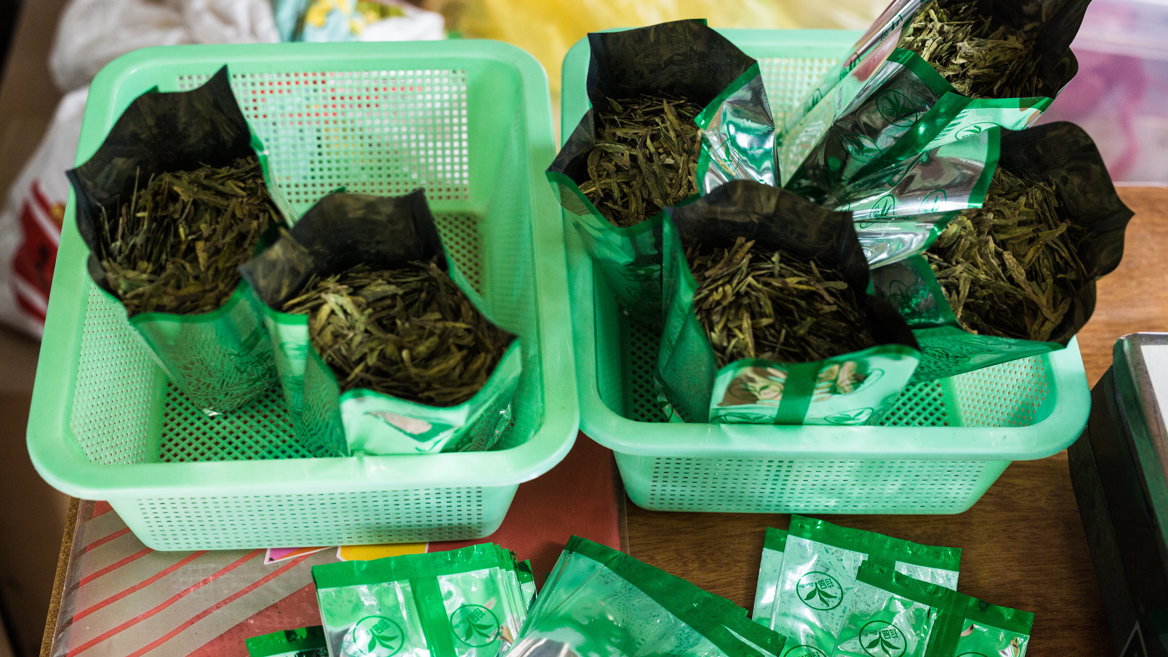 Las hojas de Longjing pueden llegar a los casi 1.000€/kg